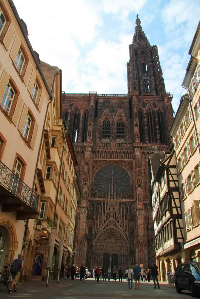 Фото кафедрального собору Страсбурга