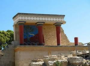 Таємничий Кноський палац на острові Кріт в Греції