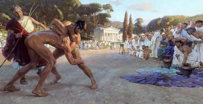 Спортивні змагання у Древній Греції