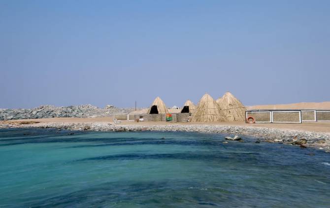 нудистський пляж в Єгипті в готелі *Coral Beach*