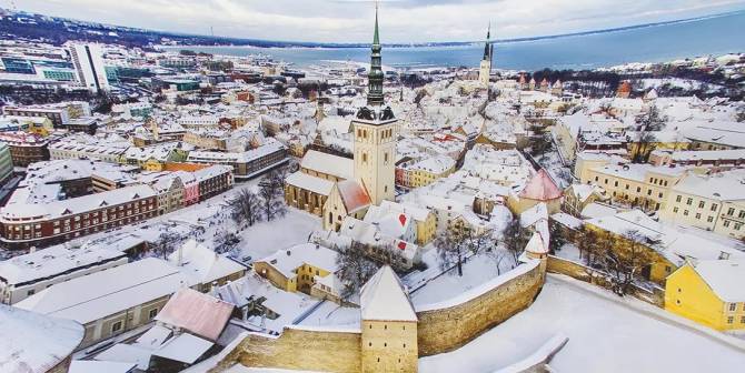 Фото: місто Талін (Естонія)