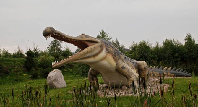Парк динозаврів міста Леба