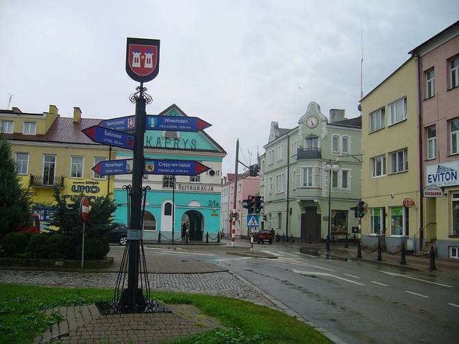 історичний центр міста Плонськ